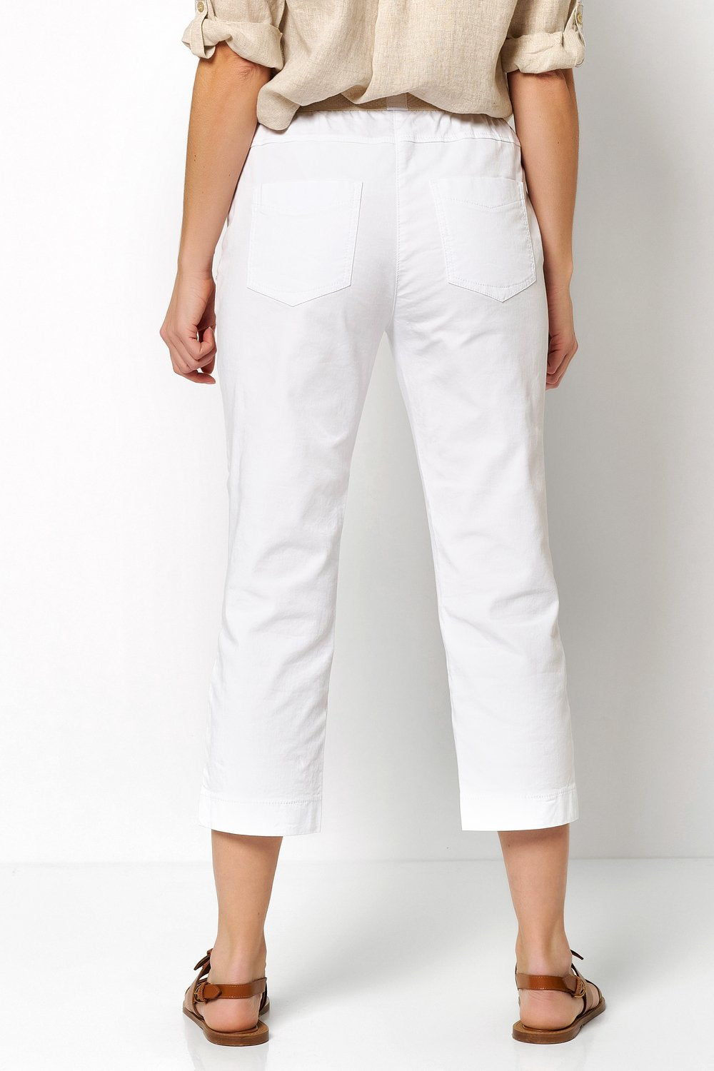 Sue Jogpants 3/4 White Bild 3