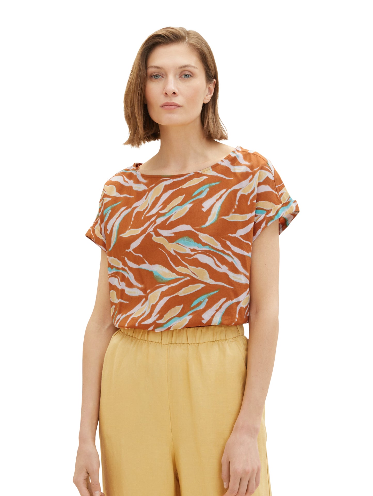 Gemusterte Bluse | Tom Tailor | 1036698