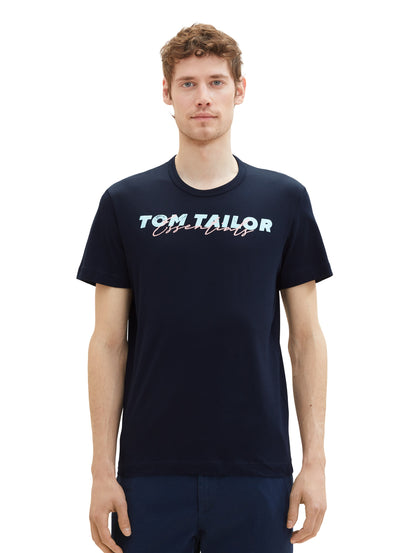 T-Shirt mit Logo Print | Tom Tailor | 1037277